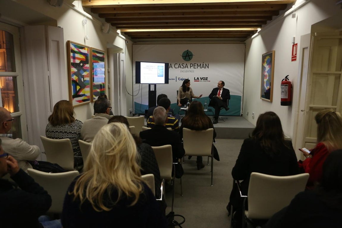 Fernando Alberca en el ‘Encuentro en la Casa Pemán&#039;