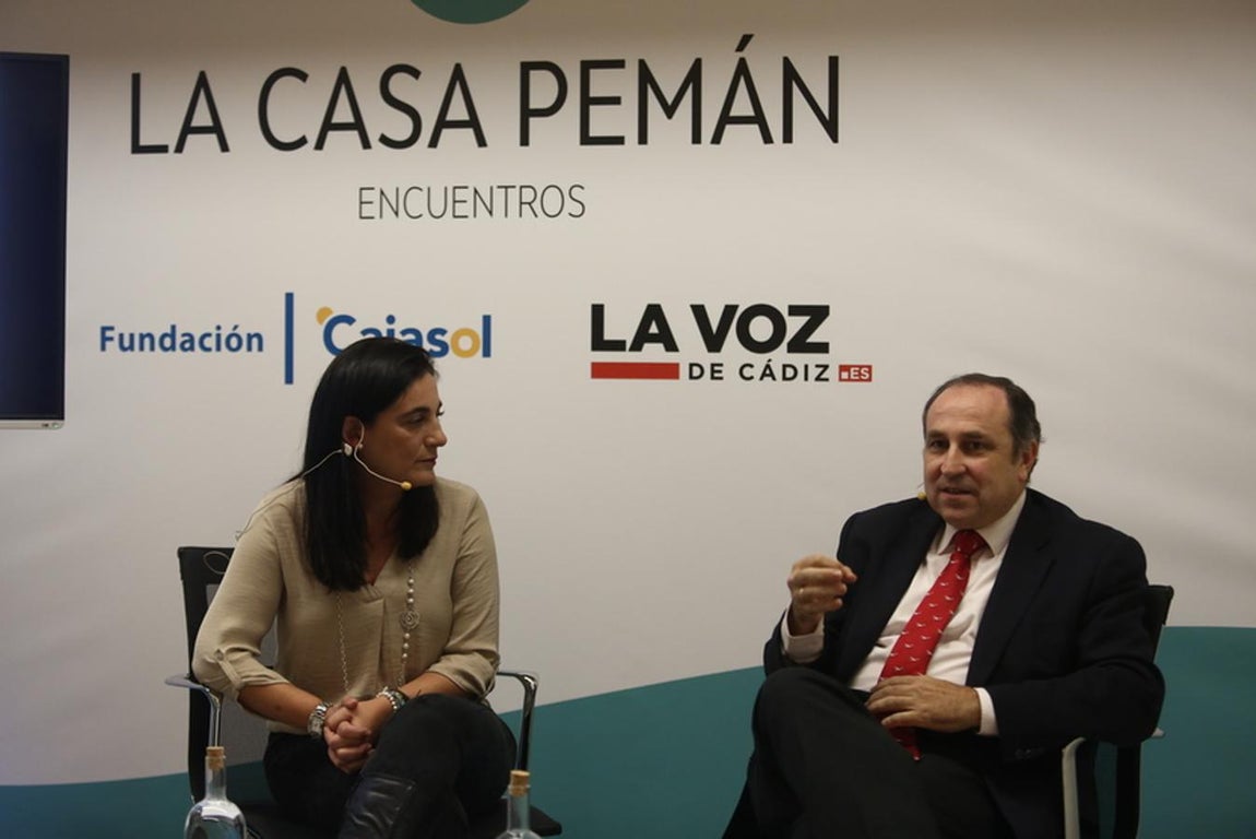 Fernando Alberca en el ‘Encuentro en la Casa Pemán&#039;