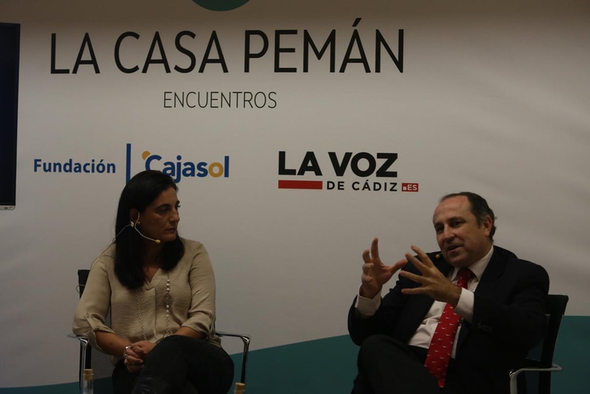 Fernando Alberca en el ‘Encuentro en la Casa Pemán&#039;