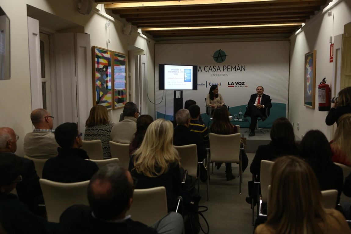 Fernando Alberca en el ‘Encuentro en la Casa Pemán&#039;