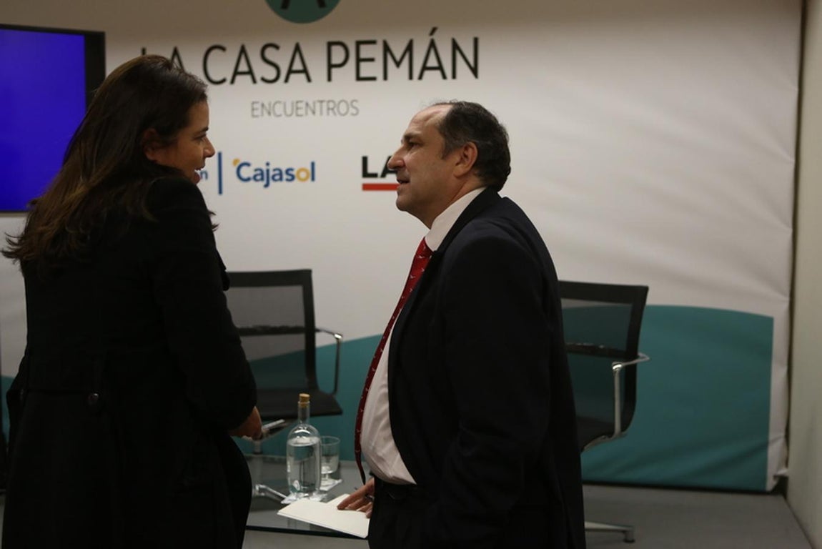 Fernando Alberca en el ‘Encuentro en la Casa Pemán&#039;