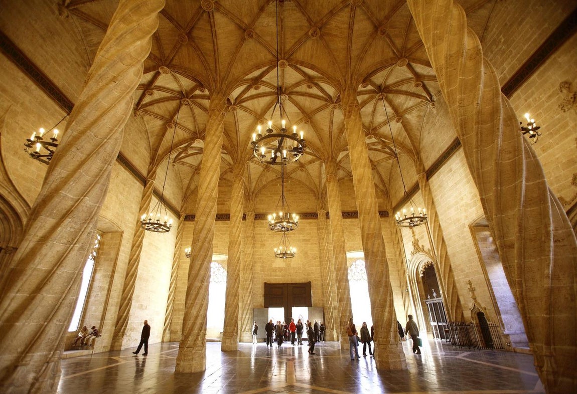 Lonja de la seda de Valencia. 