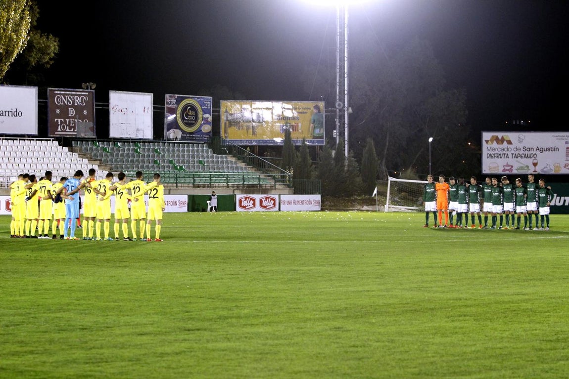 El Toledo recibe al Villarreal en el partido de la Copa del Rey