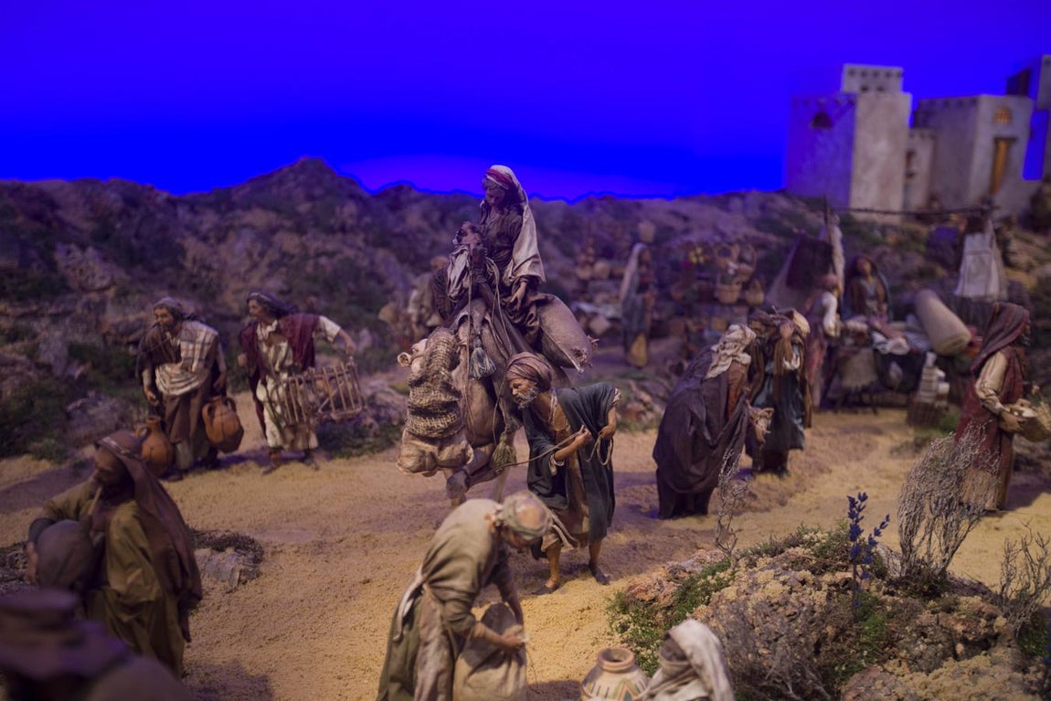 Inauguración de la muestra de belenes &#039;Noche de Luz&#039; en Diputación