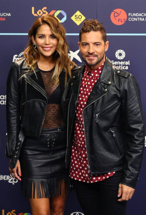 David Bisbal y Rosanna Zanetti. 