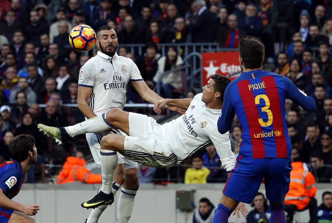 Las mejores imágenes del clásico Barcelona-Real Madrid