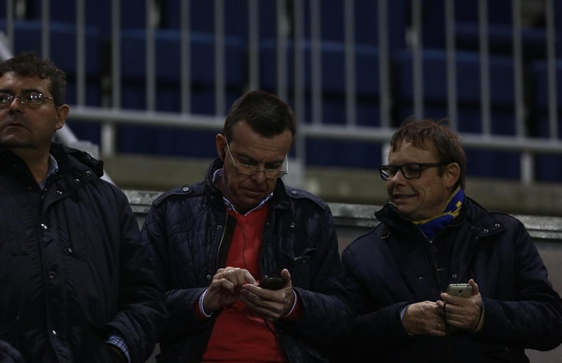 ¿Has estado en el partido? Búscate