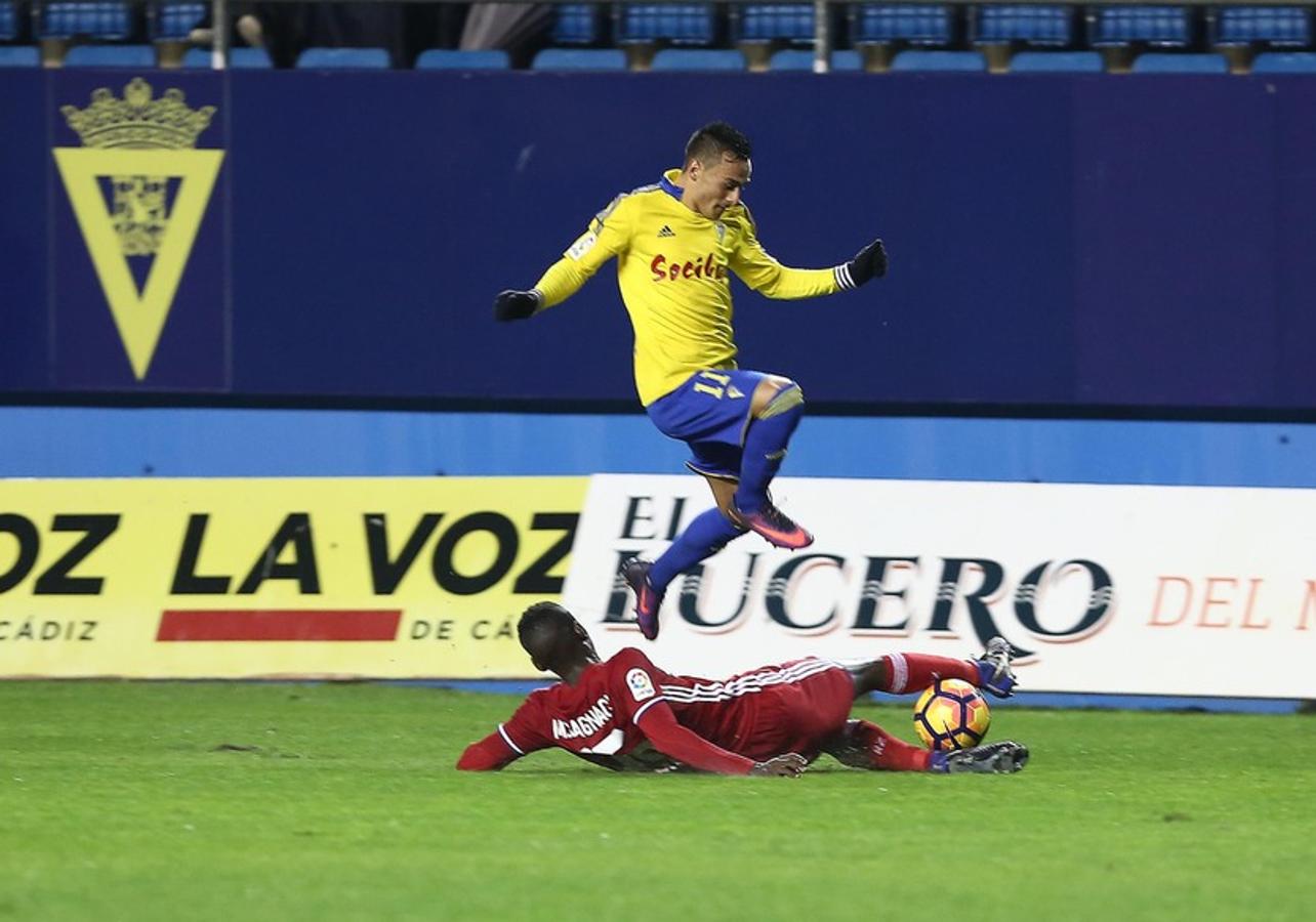 Las imágenes del Cádiz CF- Real Zaragoza