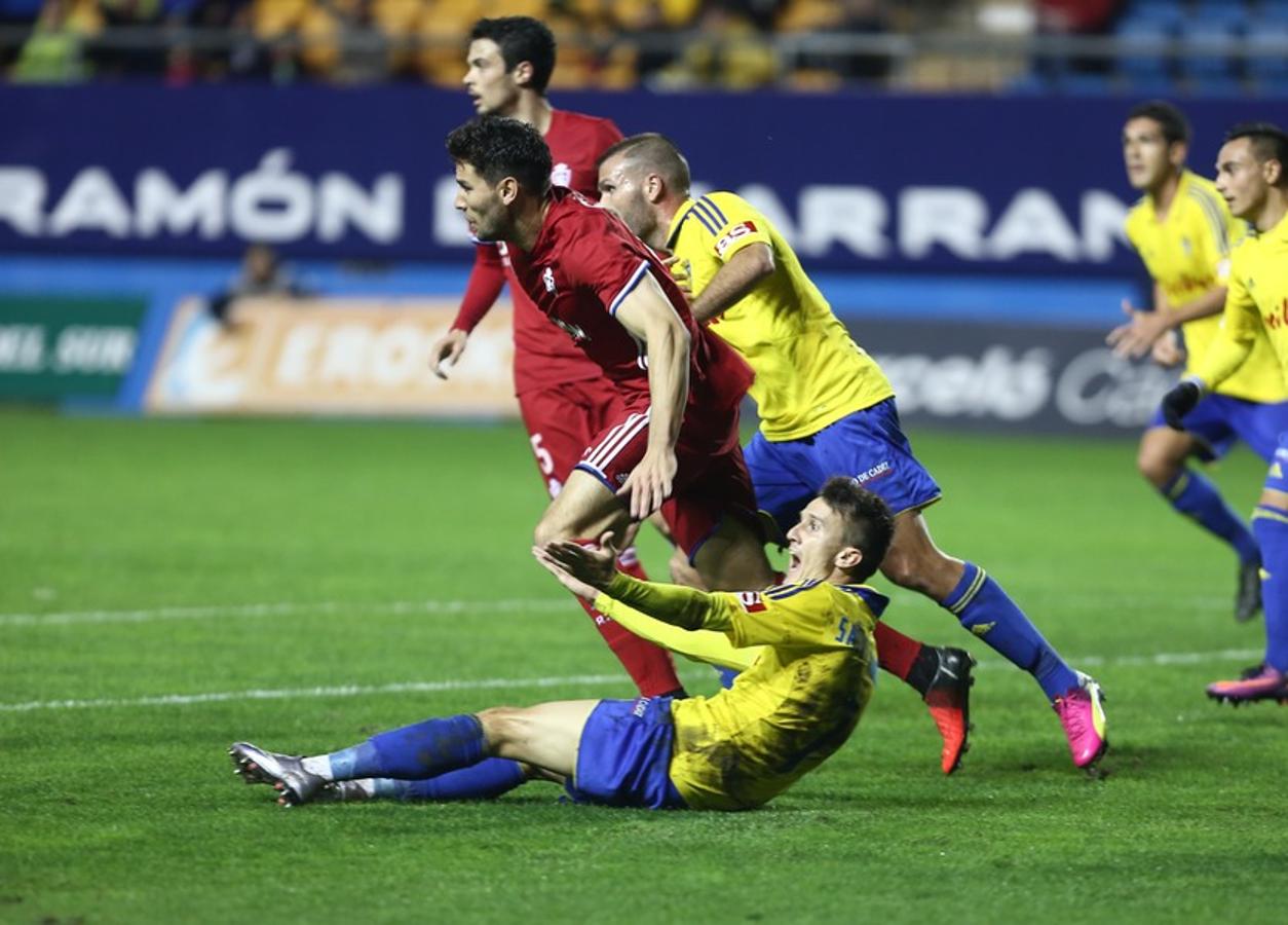 Las imágenes del Cádiz CF- Real Zaragoza