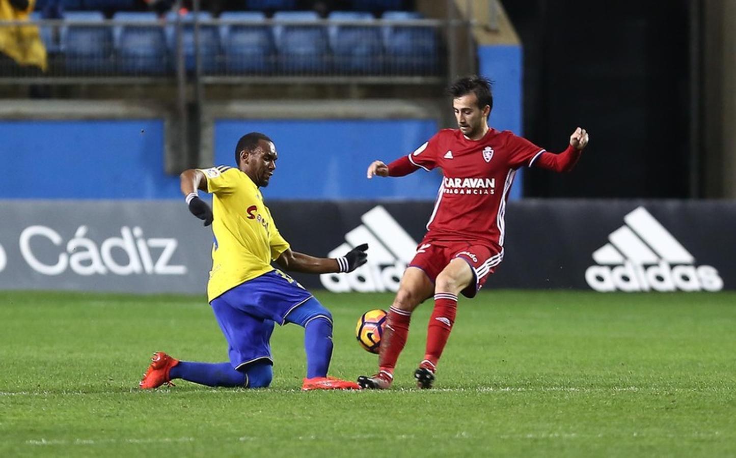 Las imágenes del Cádiz CF- Real Zaragoza