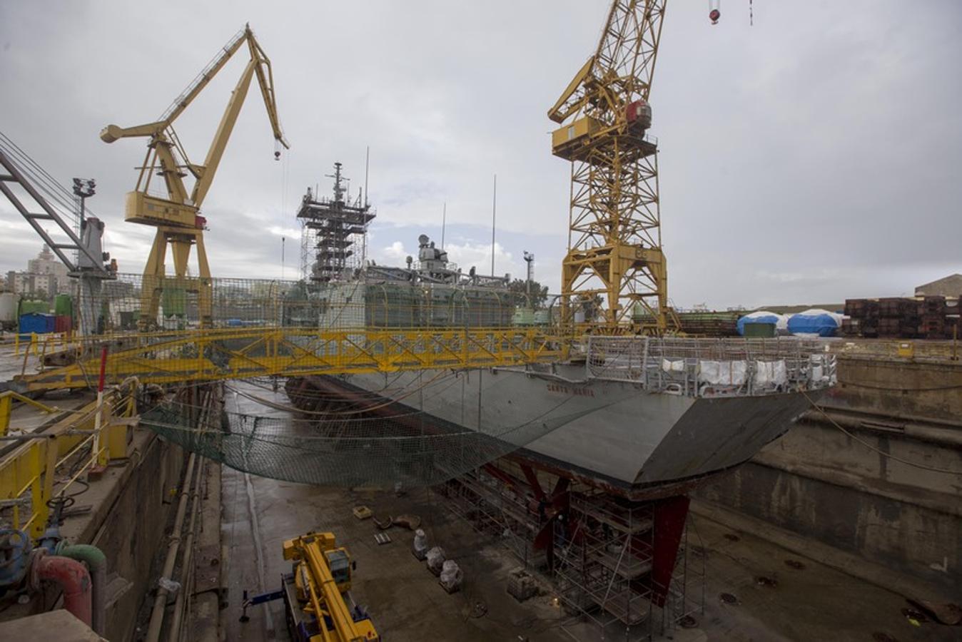 Navantia celebra el 125 aniversario en Cádiz abriendo sus puertas