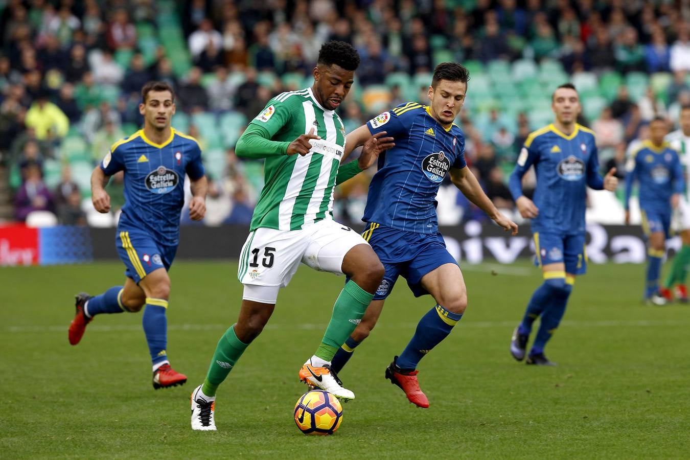 Sufrido empate del Betis en casa (3-3)