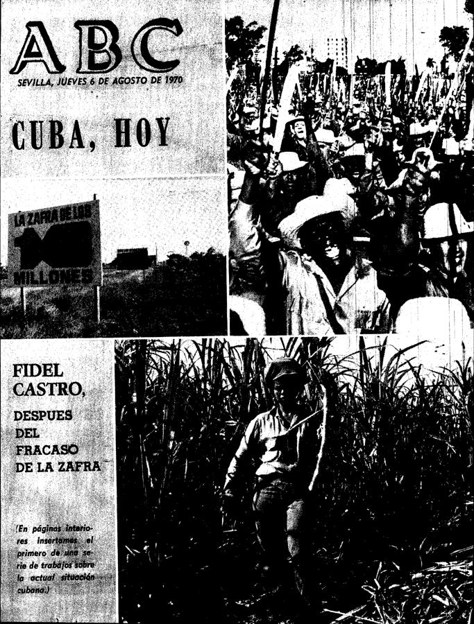 Portada de ABC del 6 de agosto de 1970. 