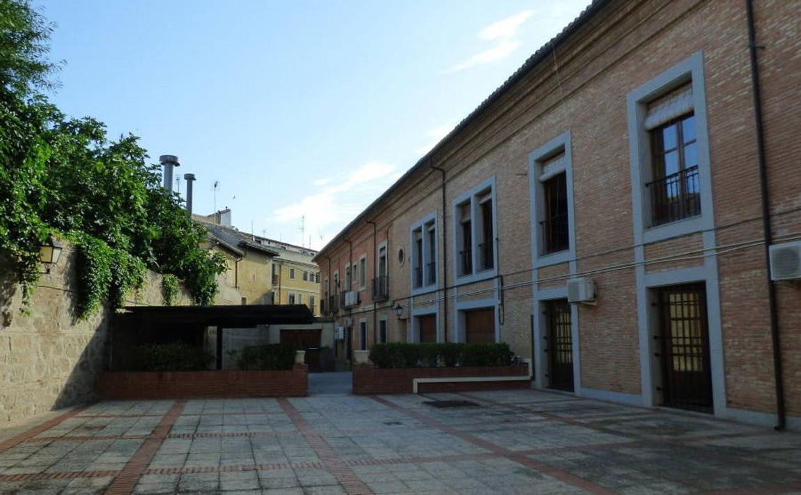 Aspecto actual del interior del «Corralón» de Hacienda. 