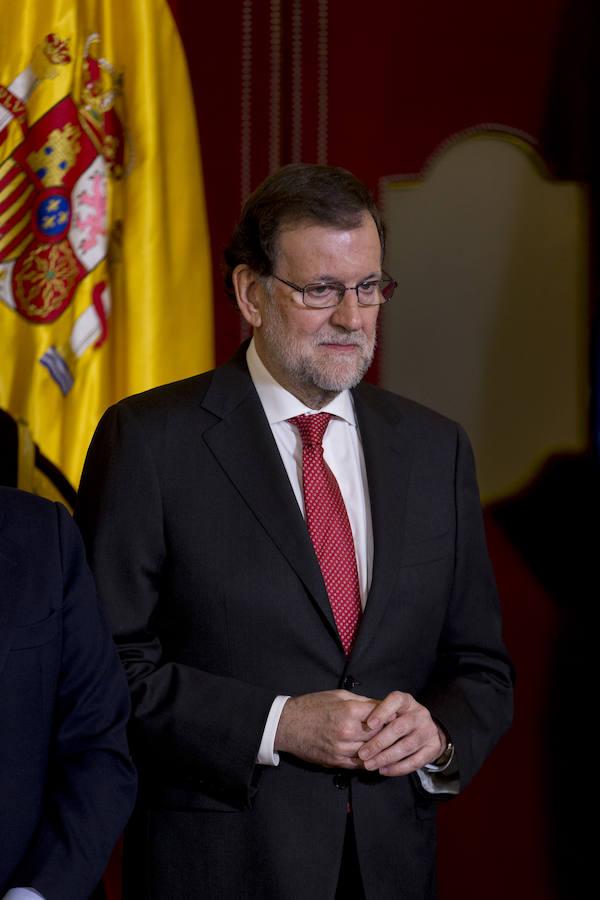 Mariano Rajoy en la celebracion del Día de la Constitucion en el Congreso de los Diputados