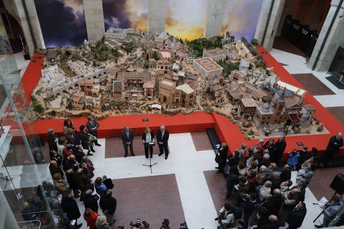 Un paseo por el Madrid de Carlos III, en el belén de Sol