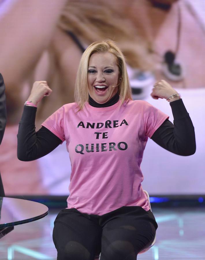 «Yo por mi hija ma-to», Belén Esteban. Son muchas las ocasiones en las que se ha comprobado el inmenso amor de madre que siente la colaboradora por su hija, Andrea Janeiro. Otra de sus frases más conocidas es «Andreita cómete el pollo»