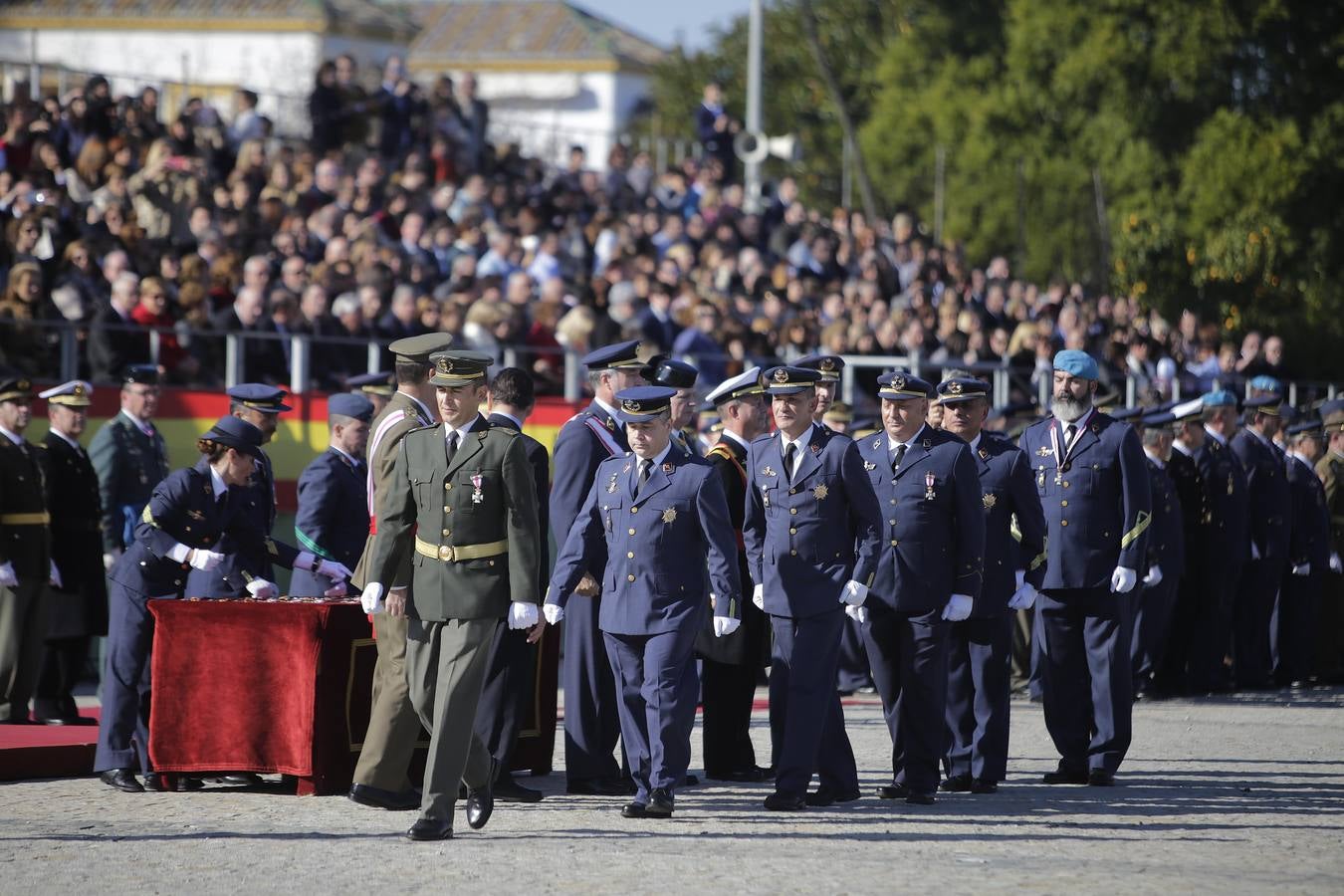 Multitudinaria celebración de la Virgen de Loreto en Tablada