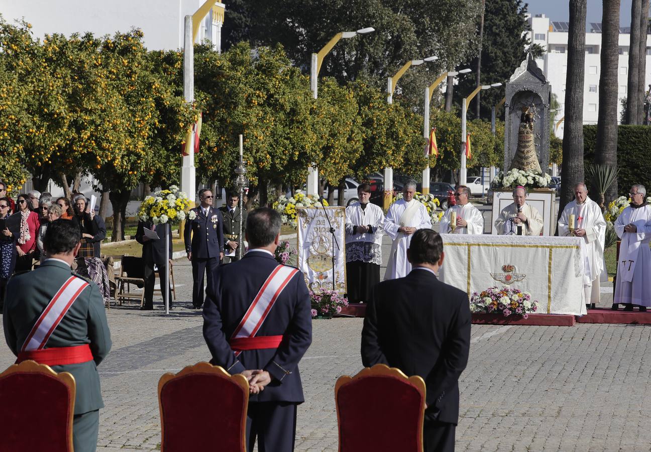 Multitudinaria celebración de la Virgen de Loreto en Tablada