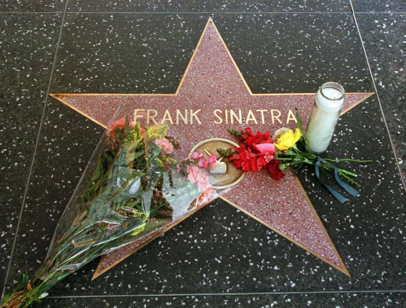 La estrella de Frank Sinatra en el Paseo de la Fama