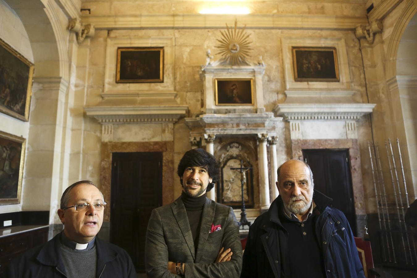 Manuel Lombo en la Catedral de Cádiz