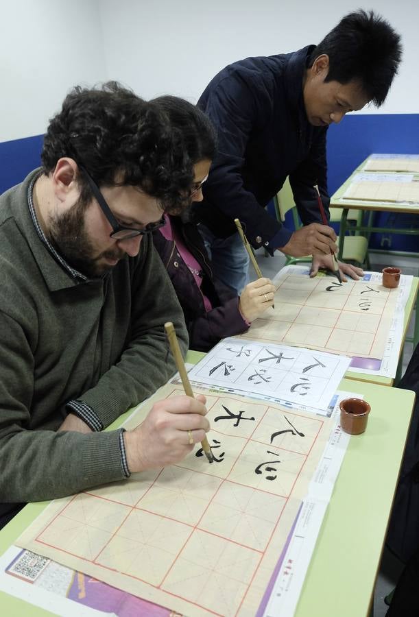 La jornada de puertas abiertas del «colegio chino de Sevilla», en imágenes