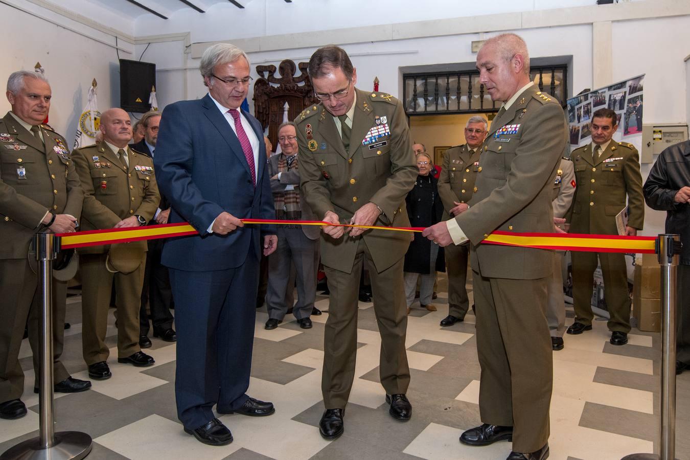 La inauguración estuvo presidida por el General Jefe del Estado Mayor de la Fuerza Terrestre, Carlos Palacios Zaforteza