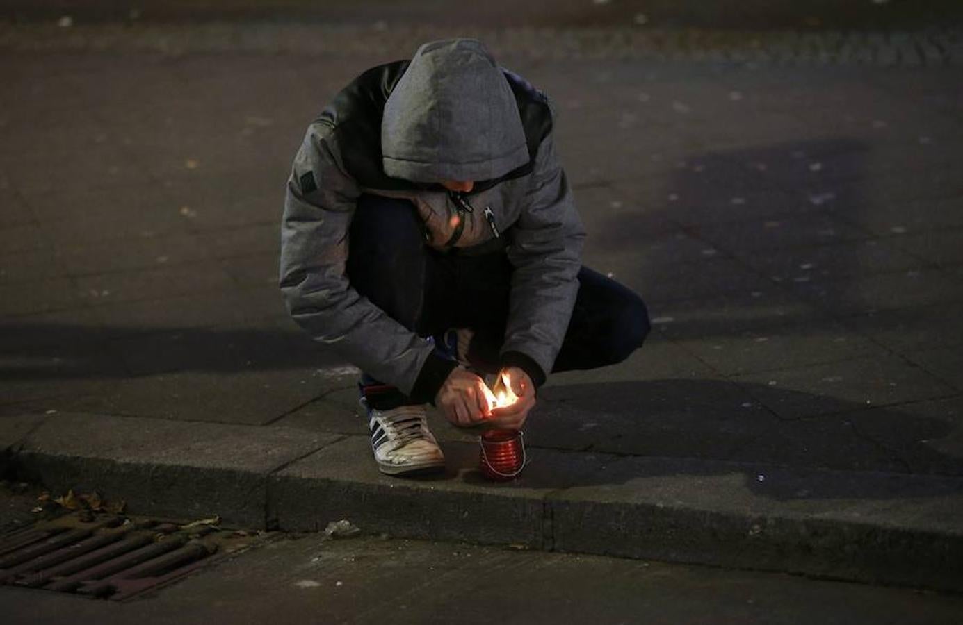 Imágenes de la escena tras el atropello a una multitud en Berlín