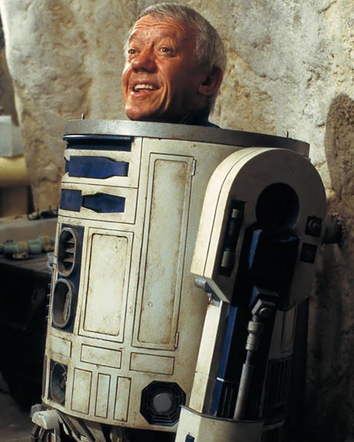 Kenny Baker, R2-D2 en «Star Wars»