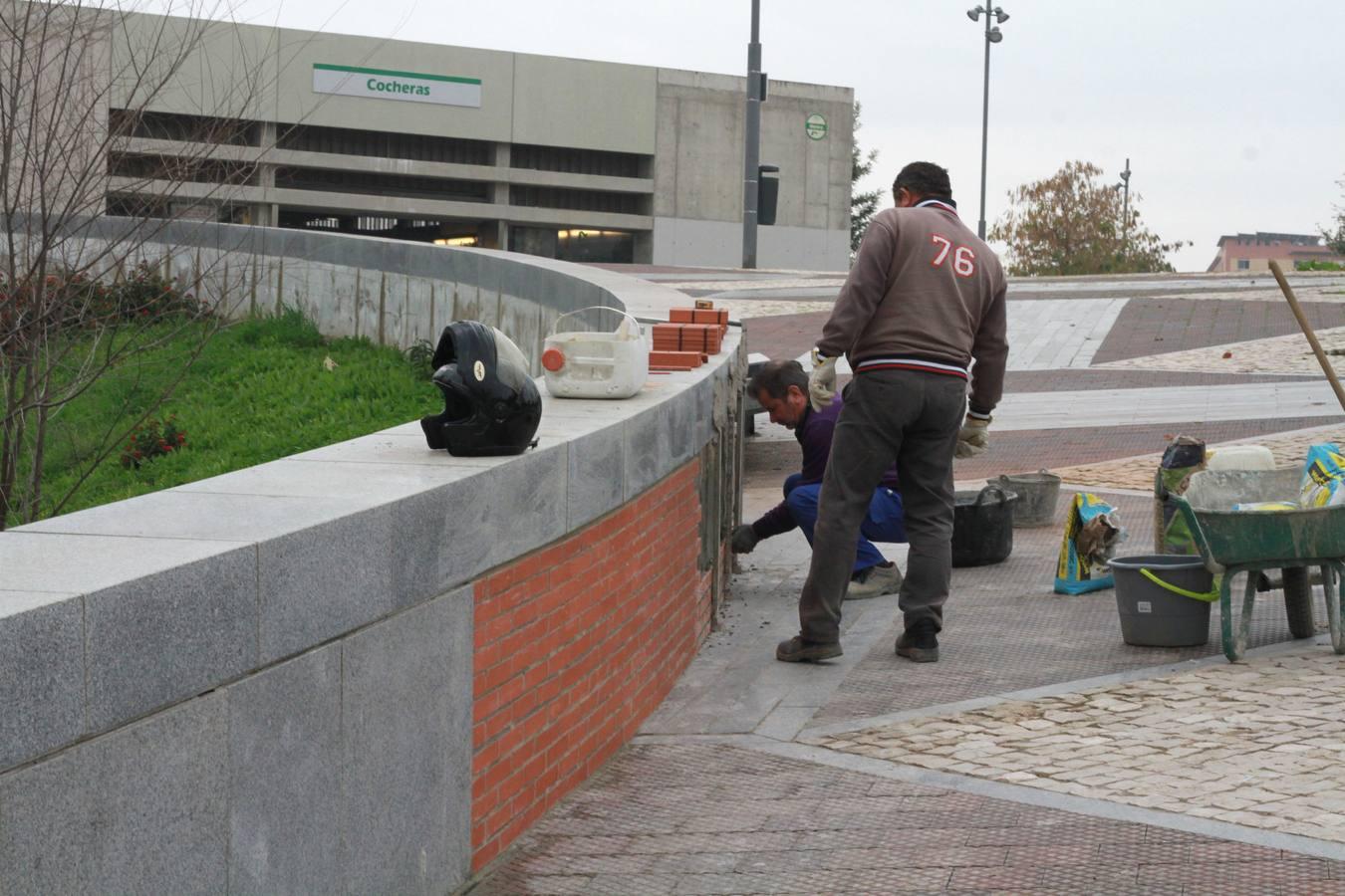 El lamentable estado del parque sevillano de la Música