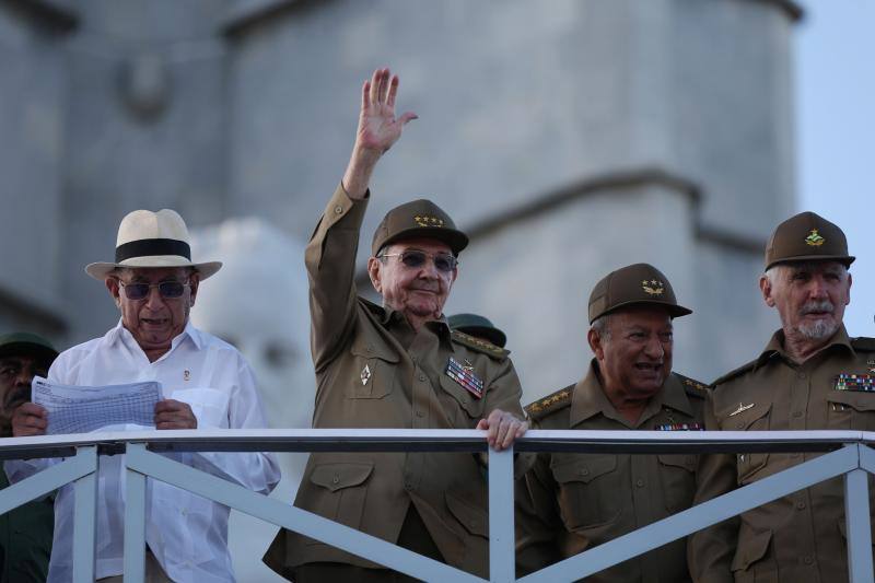 El régimen de Cuba ha movilizado hoy a miles de personas para reafirmar el futuro de la Revolución. 