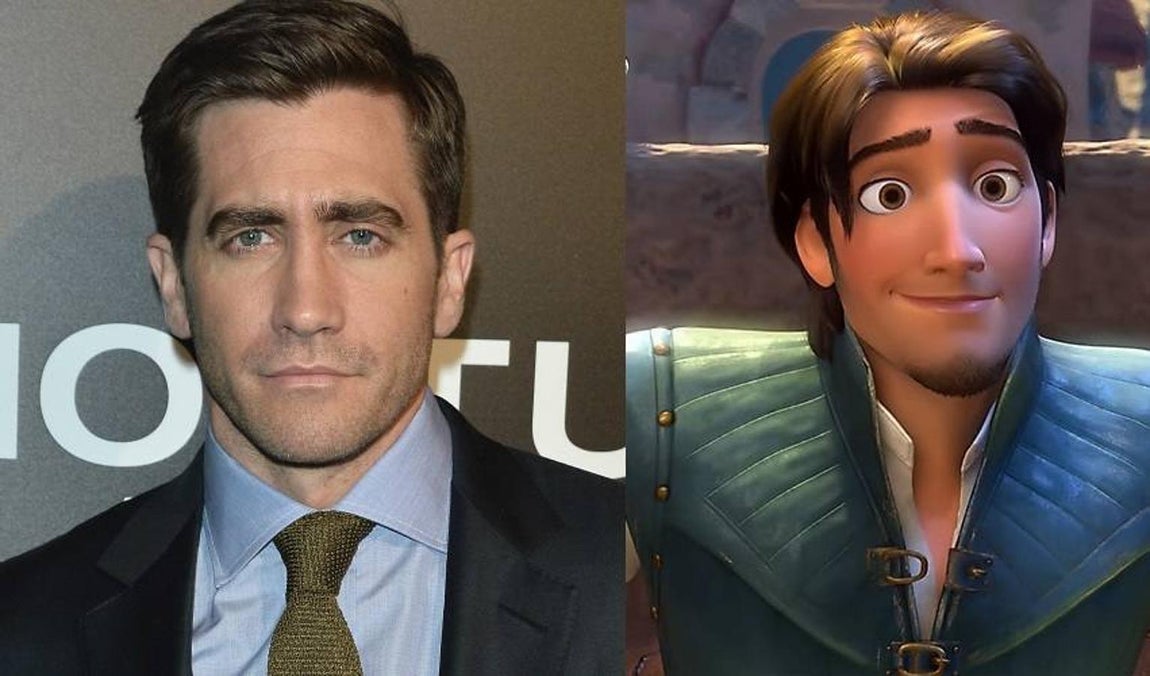 Jake Gyllenhaal y Flynn Rider. 