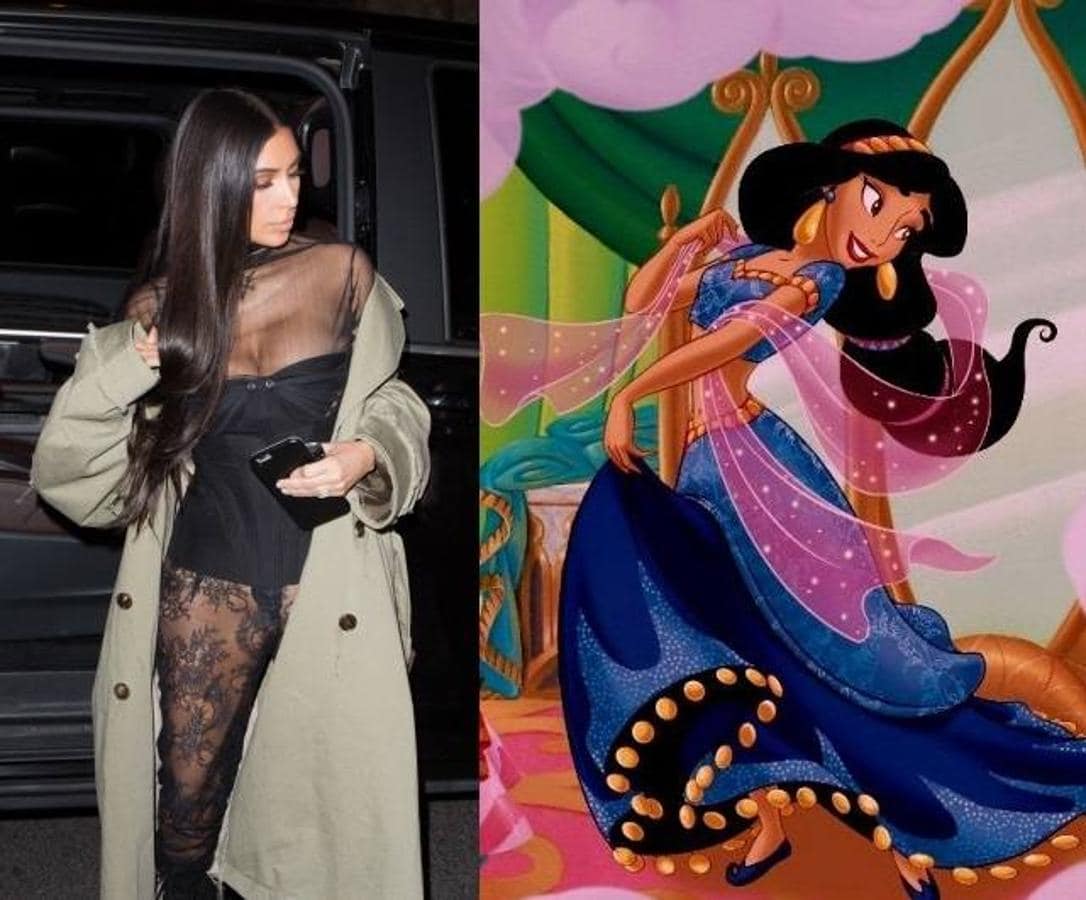 Kim Kardashian y la princesa Yasmine