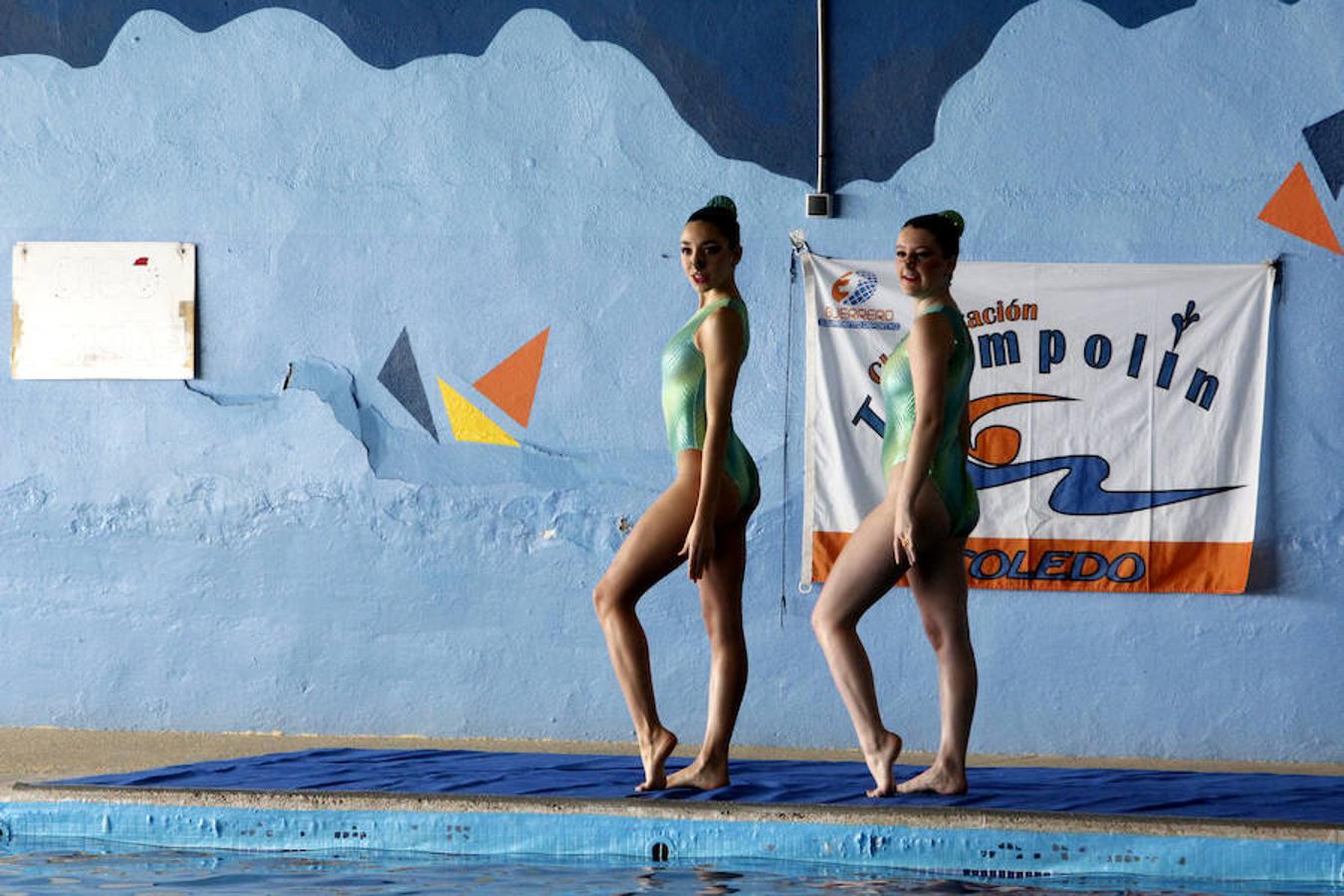 Natación sincronizada en Toledo, en imágenes