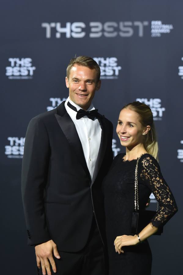 Manuel Neuer y su pareja Nina Weiss. 