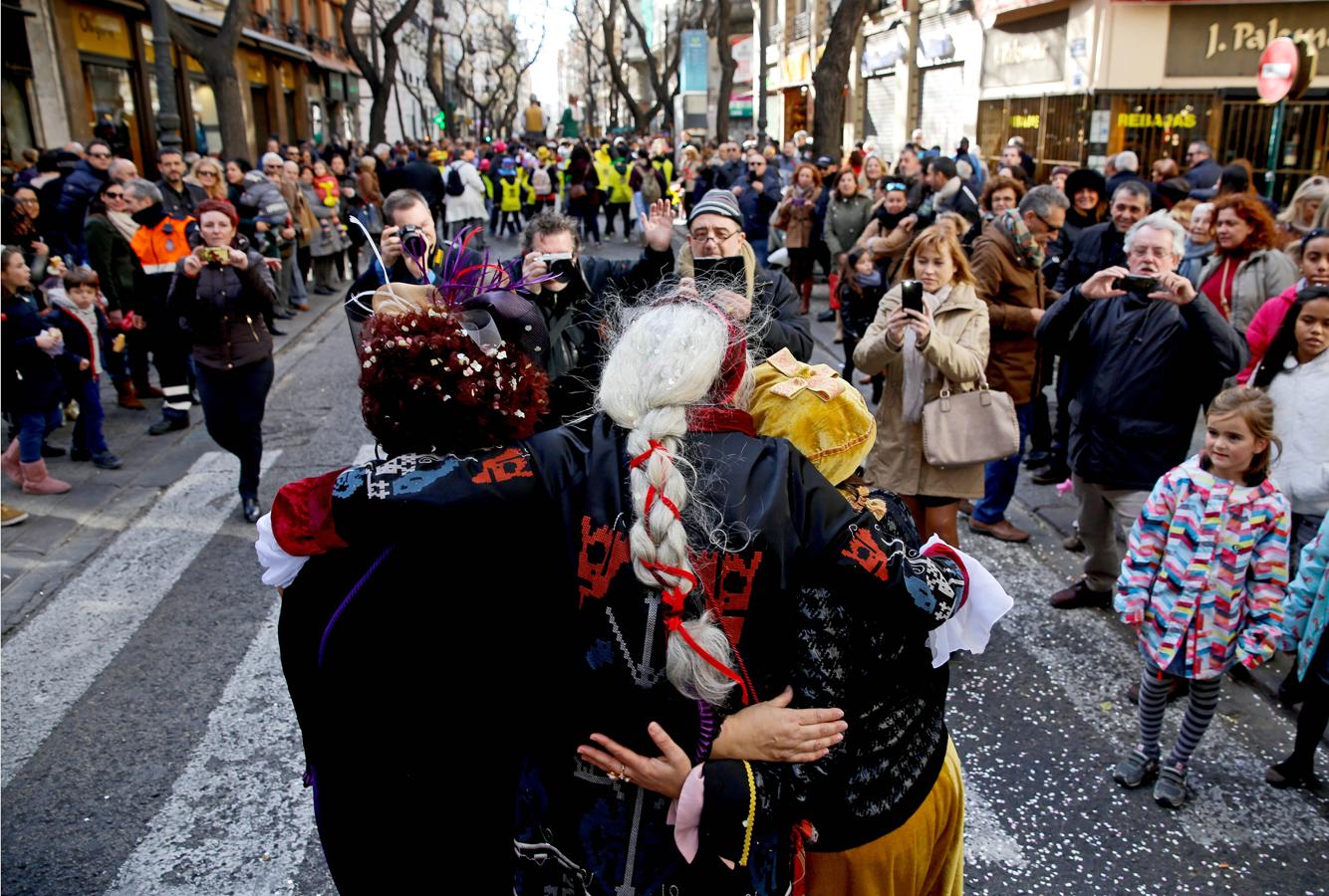 La cabalgata de las Reinas Magas de Valencia