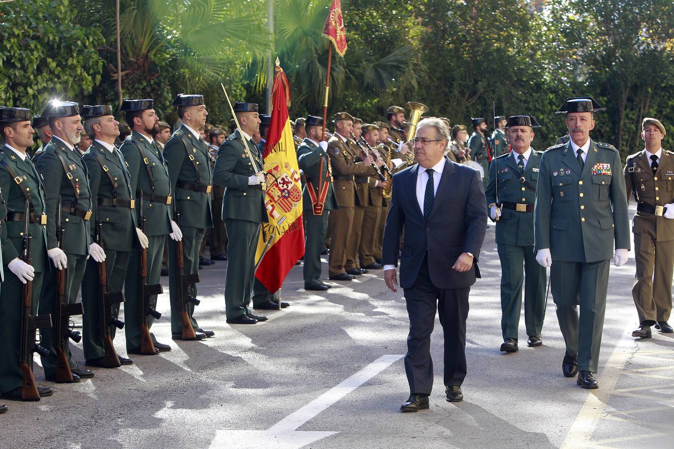 La toma de posesión del nuevo jefe de la Guardia Civil, en imágenes