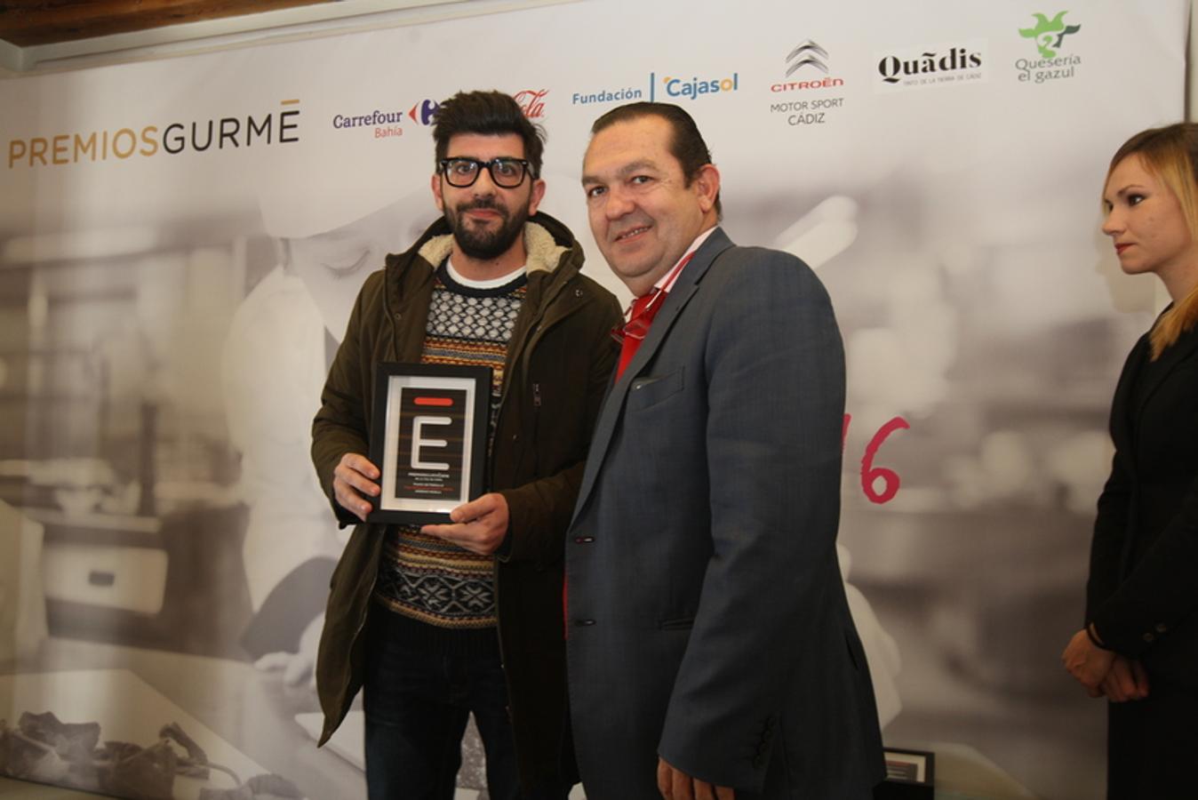 Así ha sido la entrega de los I Premios Gurmé Cádiz 2016