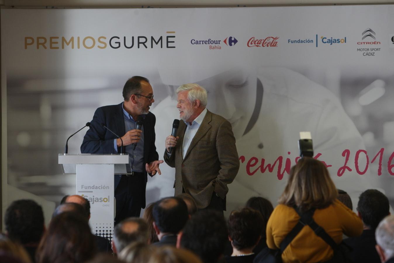 Así ha sido la entrega de los I Premios Gurmé Cádiz 2016