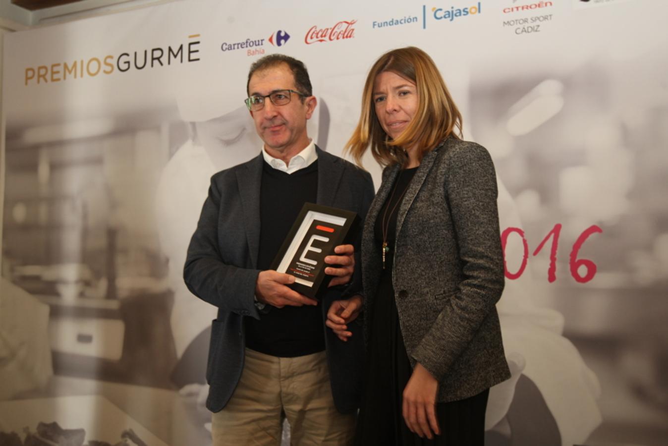 Así ha sido la entrega de los I Premios Gurmé Cádiz 2016