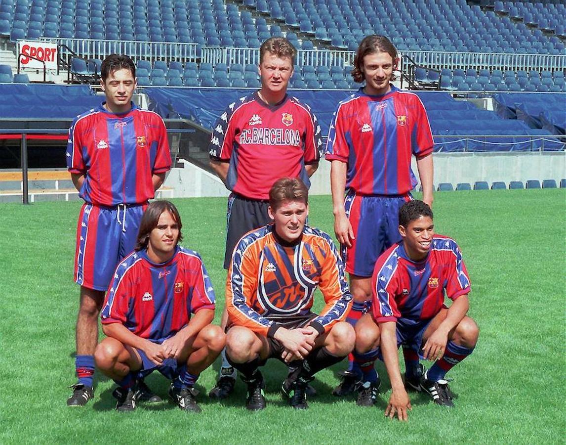 La carrera de Van Gaal, en imágenes