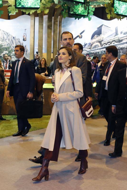 Los Reyes inauguran Fitur