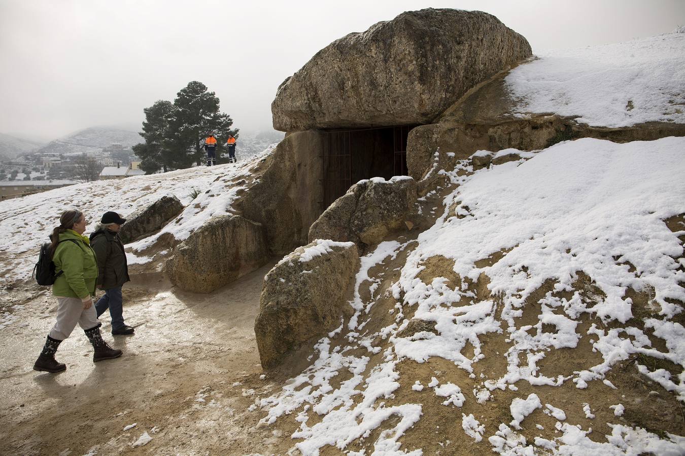 La nieve deja espectaculares estampas de Ronda y Antequera