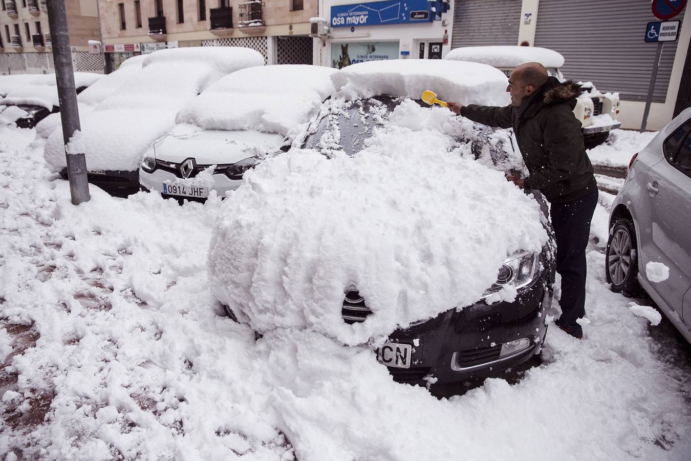 La nieve deja espectaculares estampas de Ronda y Antequera