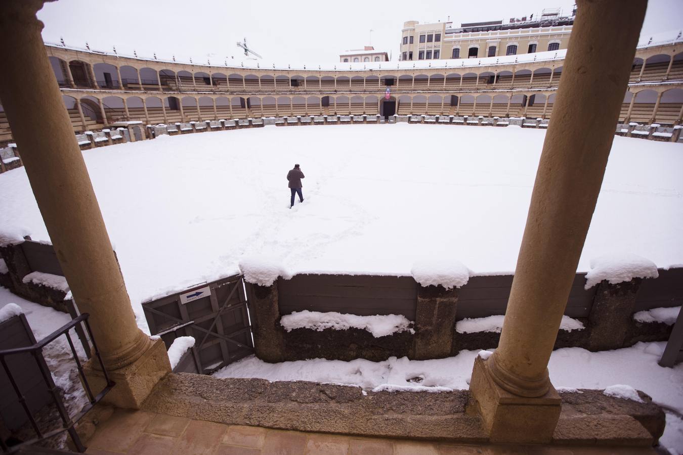 La nieve deja espectaculares estampas de Ronda y Antequera