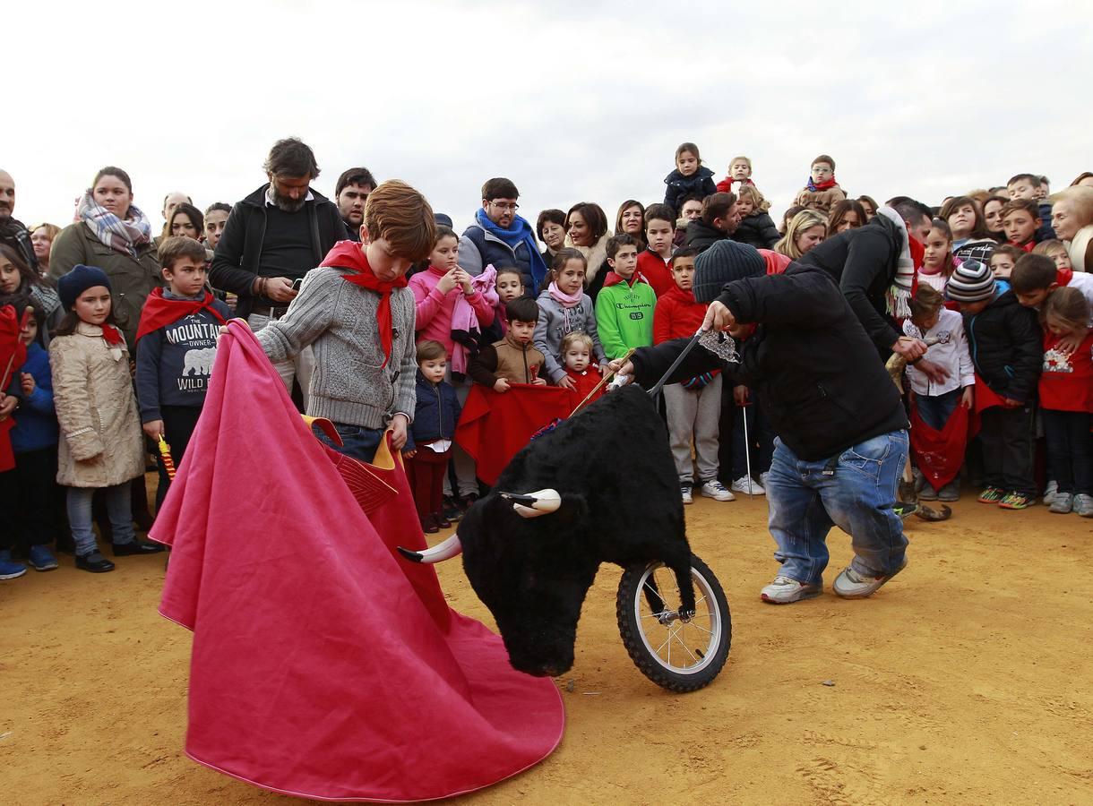 Encierro infantil en La Puebla del Río