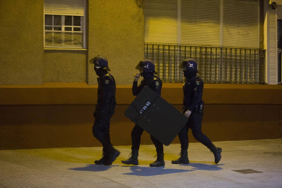 Golpe policial contra el tráfico de drogas en Guillén Moreno