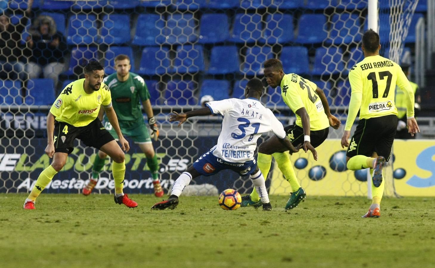 El amargo Tenerife-Córdoba CF, en imágenes