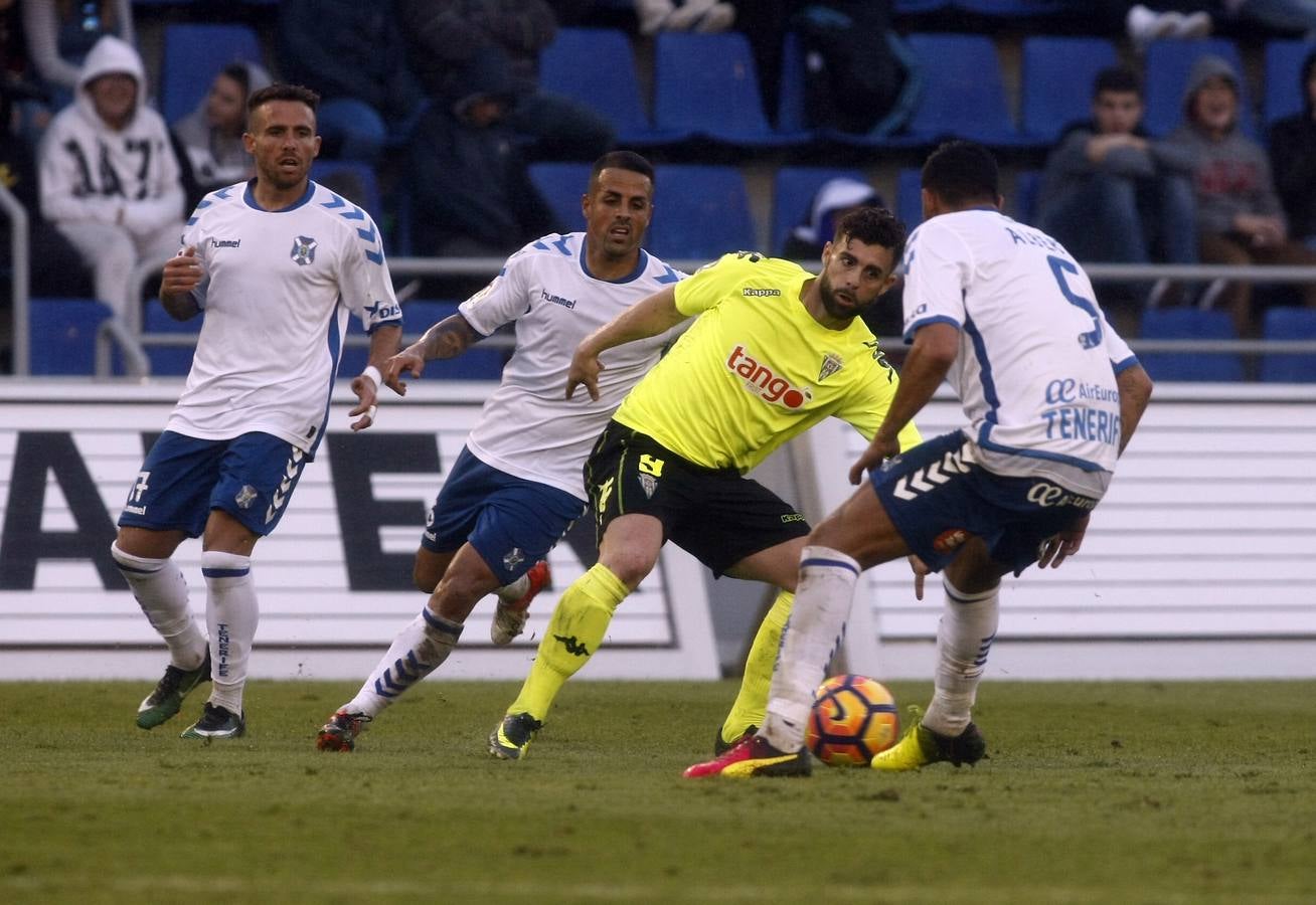 El amargo Tenerife-Córdoba CF, en imágenes