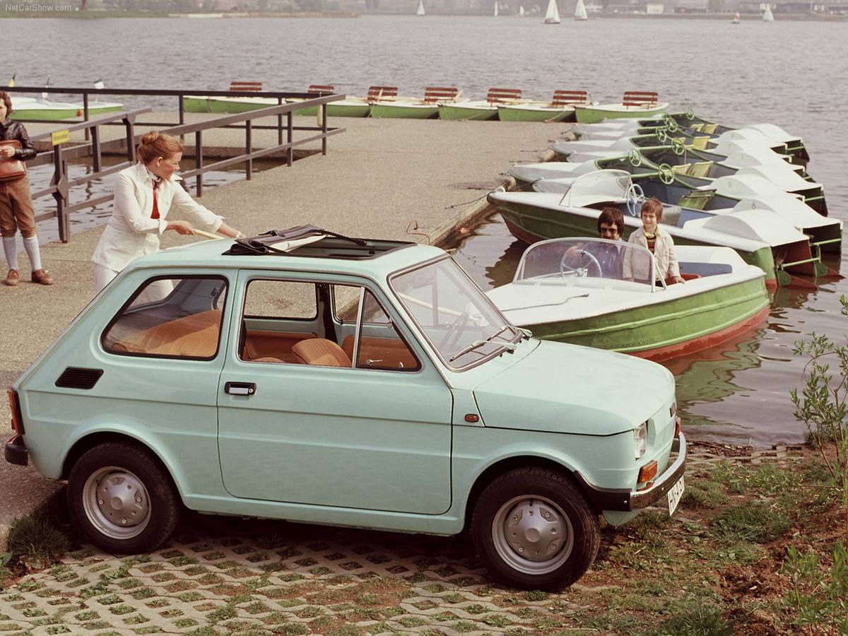 El Fiat 126 nació como sustituto del Fiat 500 en 1972